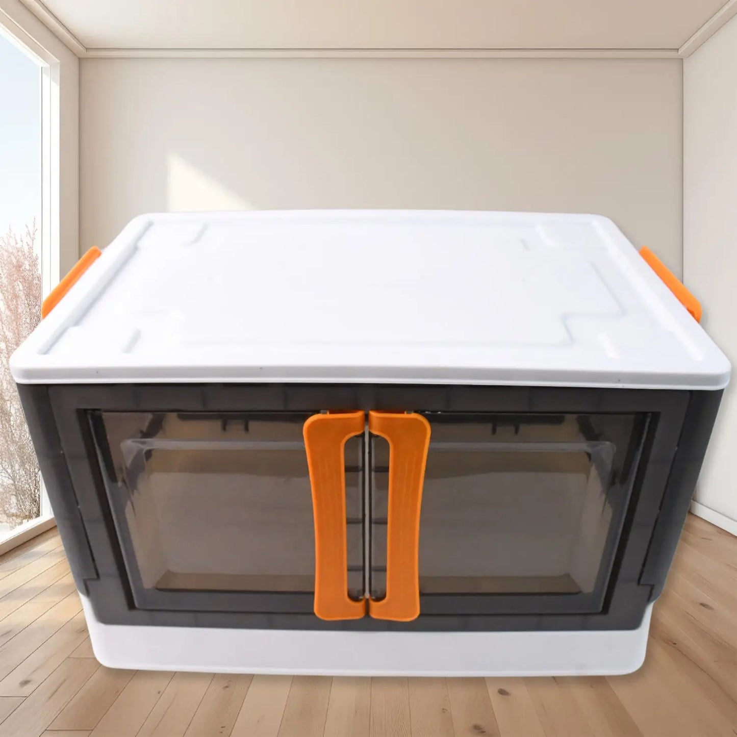 Plastic Folding Wardrobe Storage Organizer (1 Layer 1 Pc)